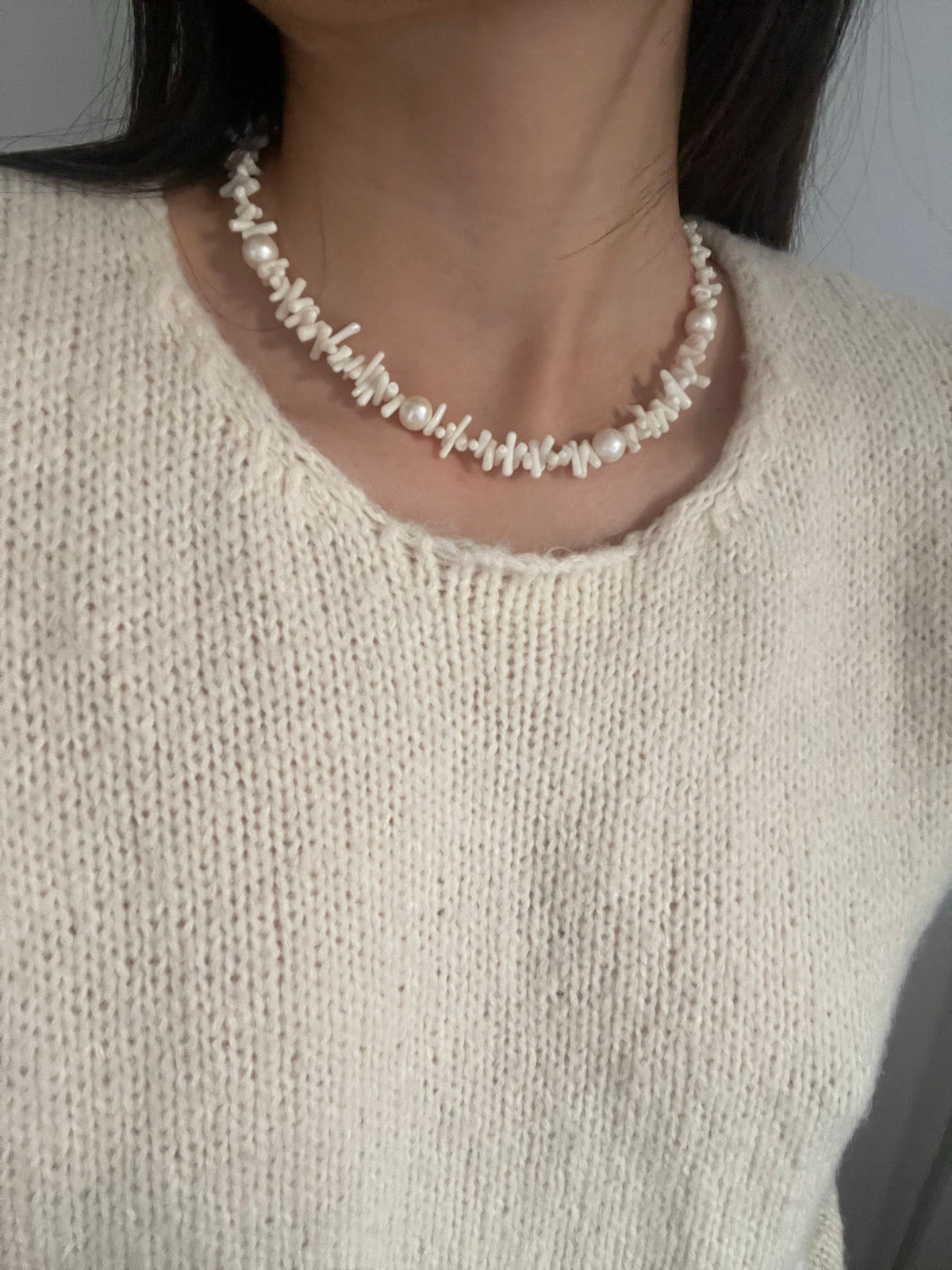 Mother-of-Pearl Necklace Collection - SH5123AL