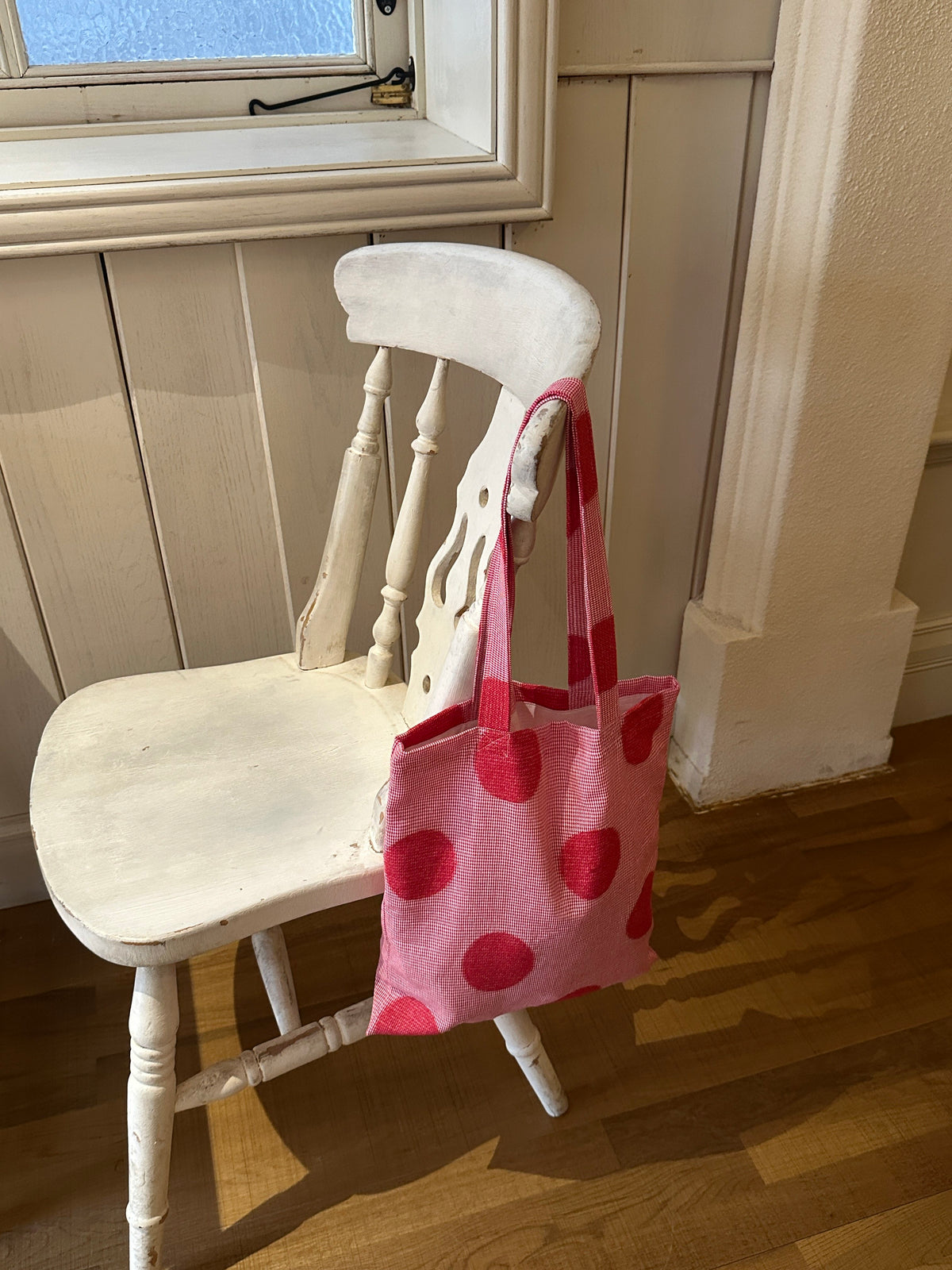 Red Polka Dot Tote Bag - SH5108BD
