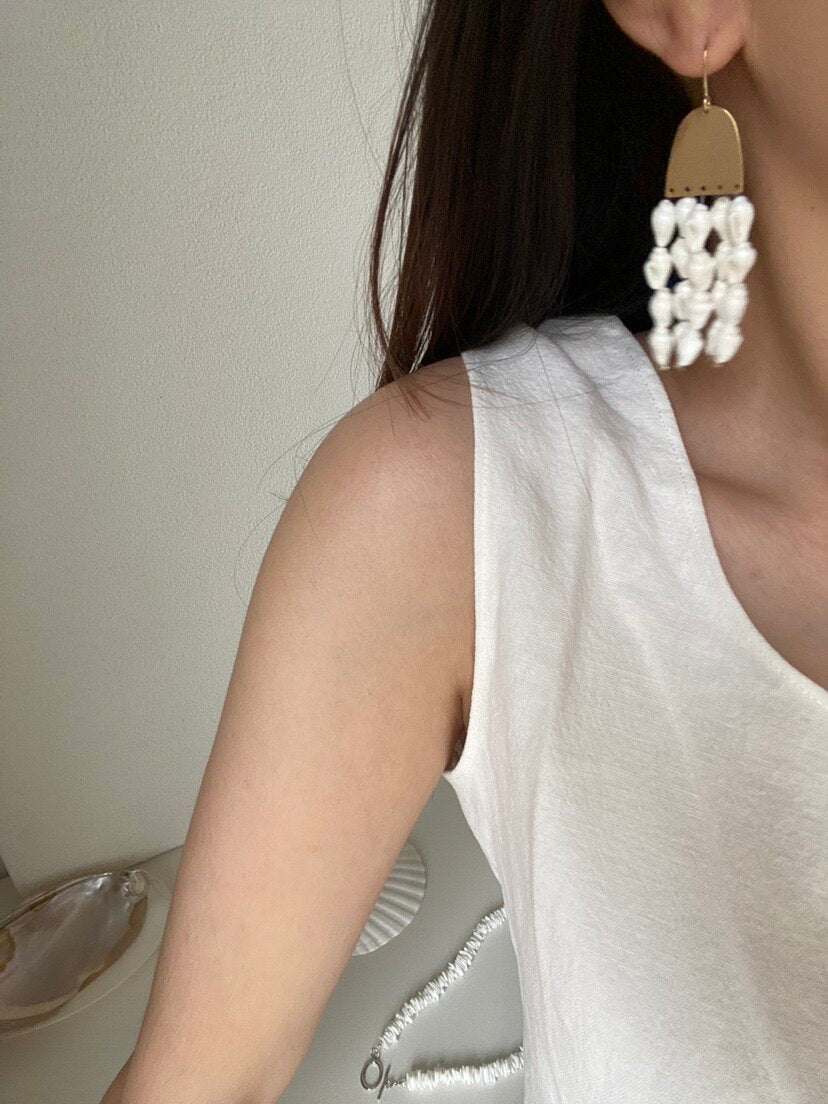 Little Seashell Earrings - SH5120ZN