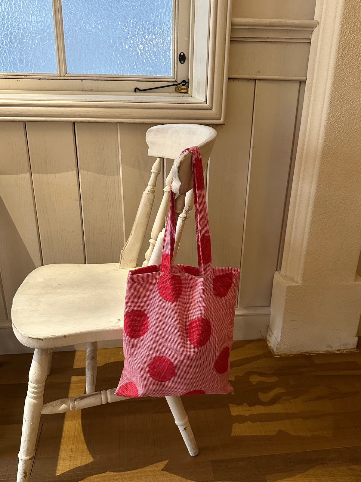 Red Polka Dot Tote Bag - SH5108BD