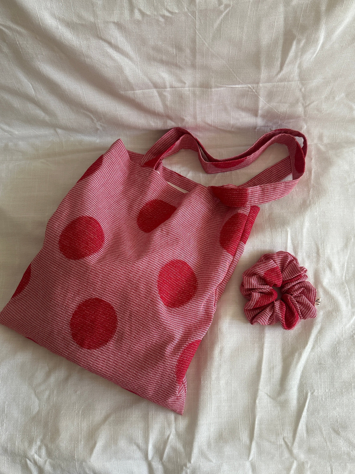 Red Polka Dot Tote Bag - SH5108BD