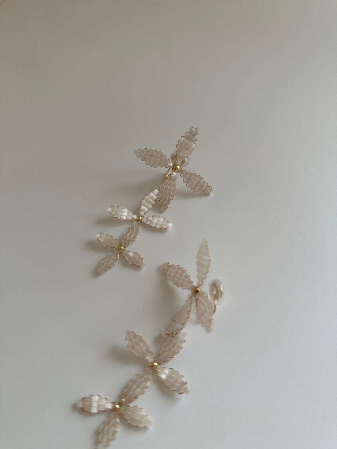 Woven Flower Earrings - SH5113XO