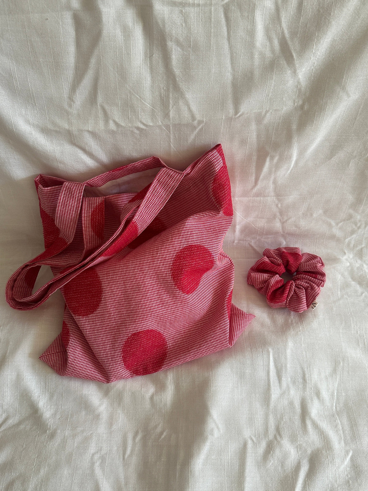 Red Polka Dot Tote Bag - SH5108BD