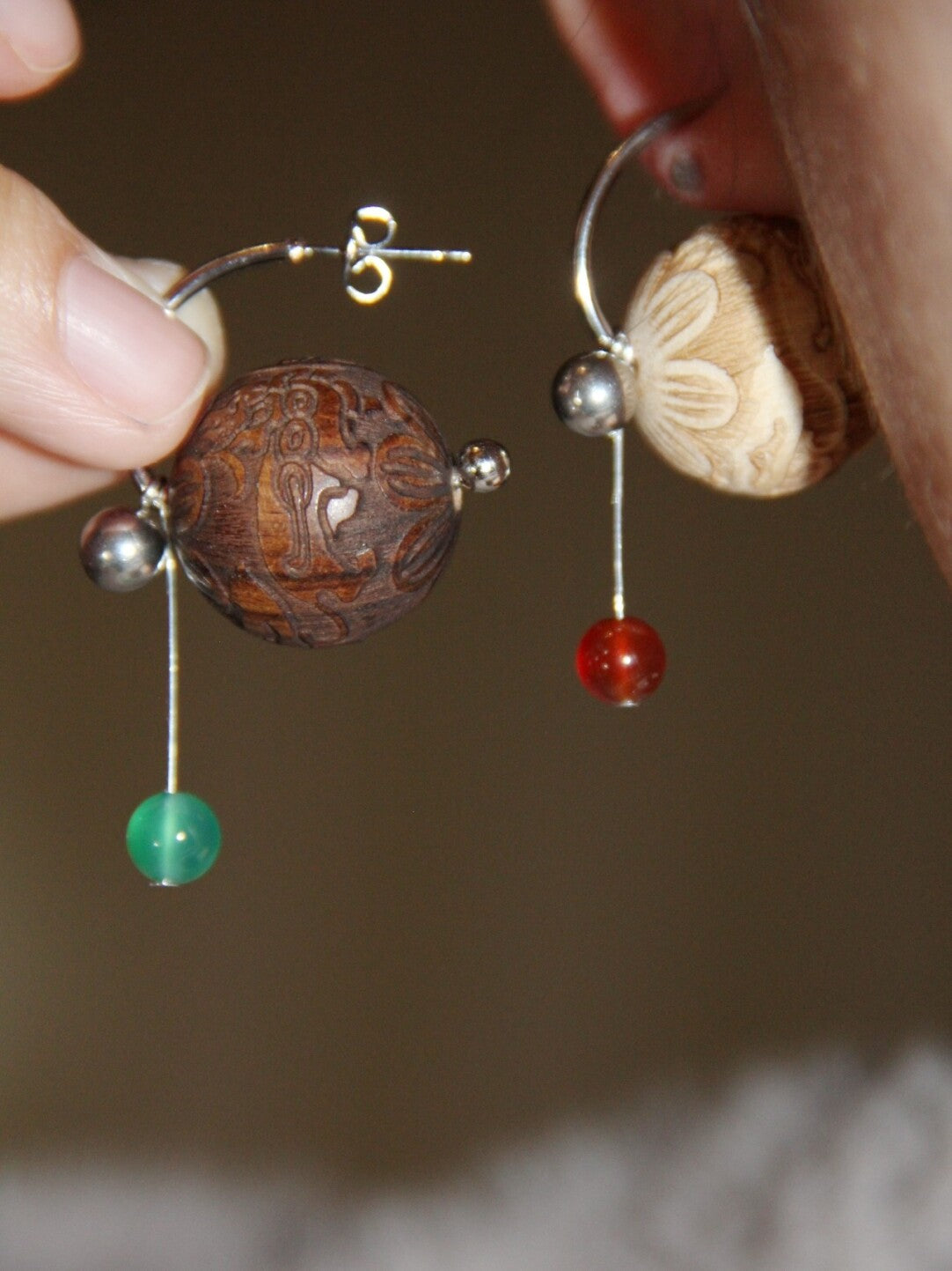 Geometric Sphere Earrings