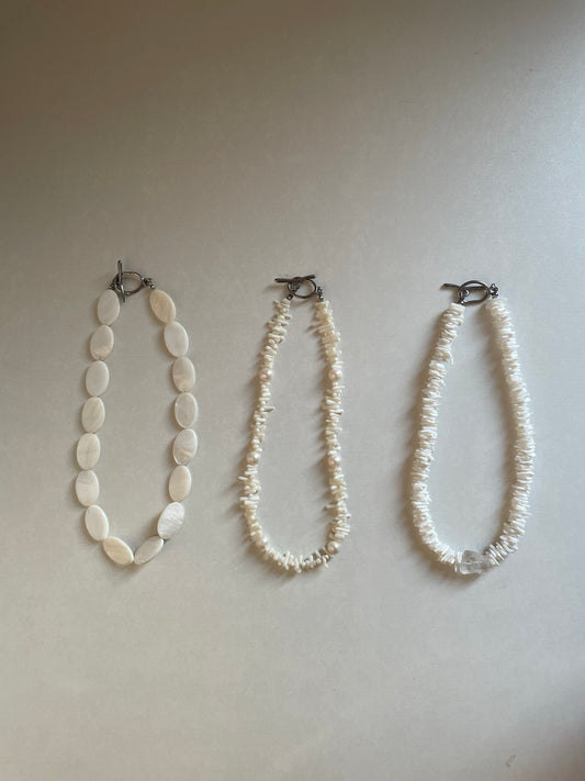 Mother-of-Pearl Necklace Collection - SH5123AL