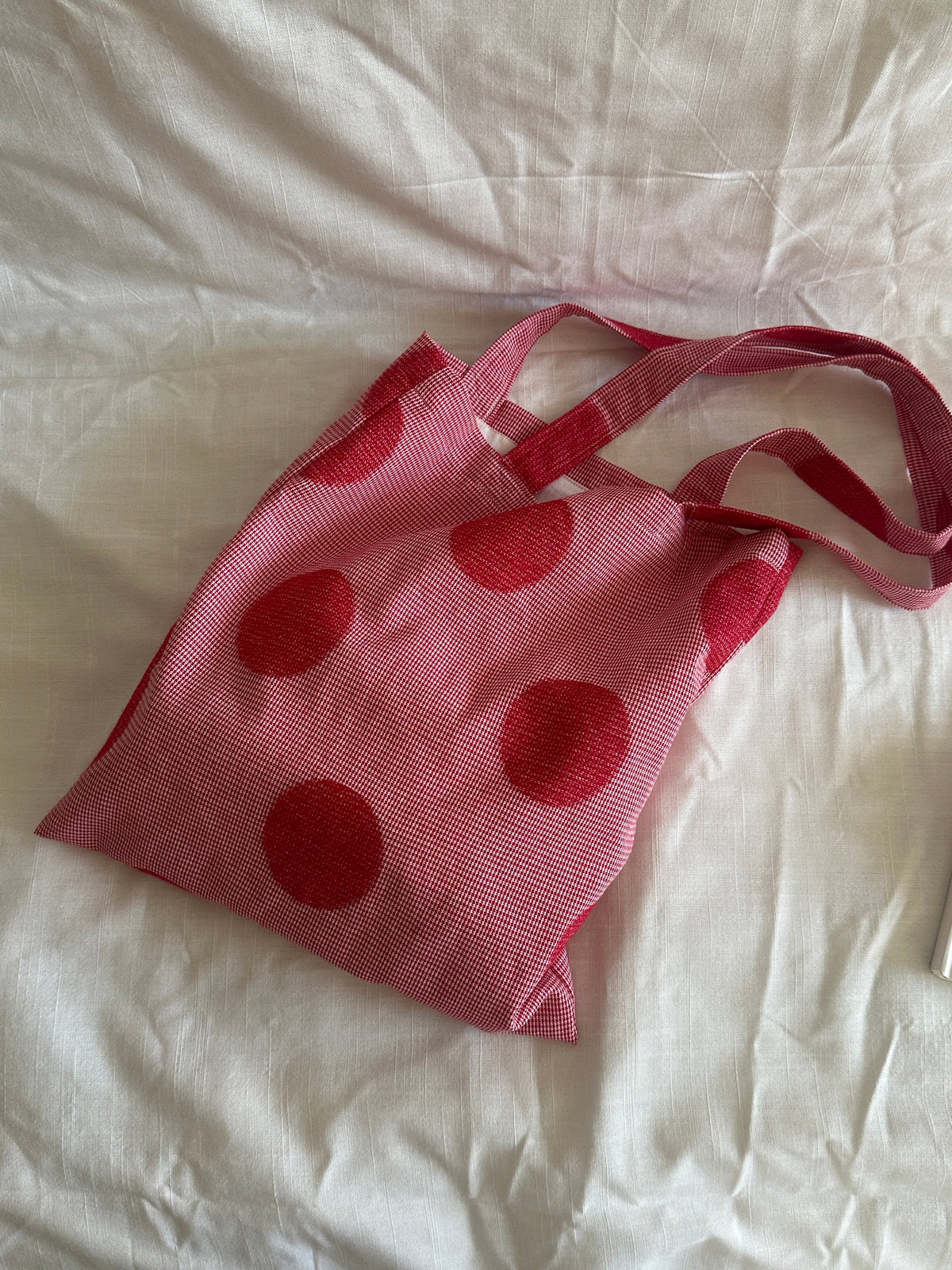 Red Polka Dot Tote Bag - SH5108BD