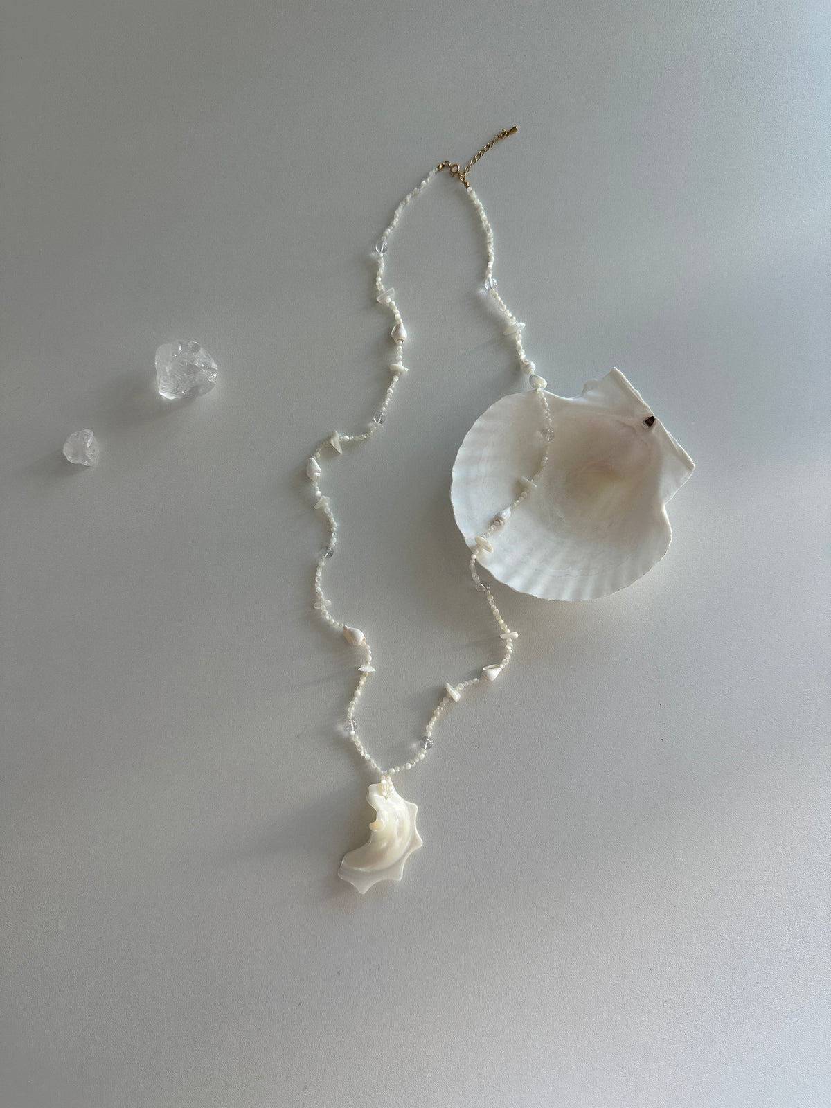 Shell Pendant Long Necklace - SH5119EK