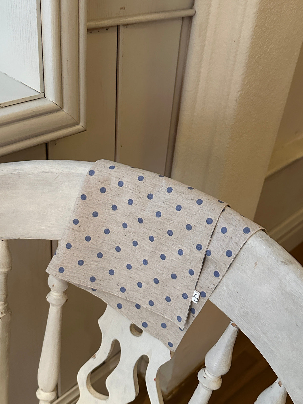 Blue Polka Dot Table Mat - SH5115ZP