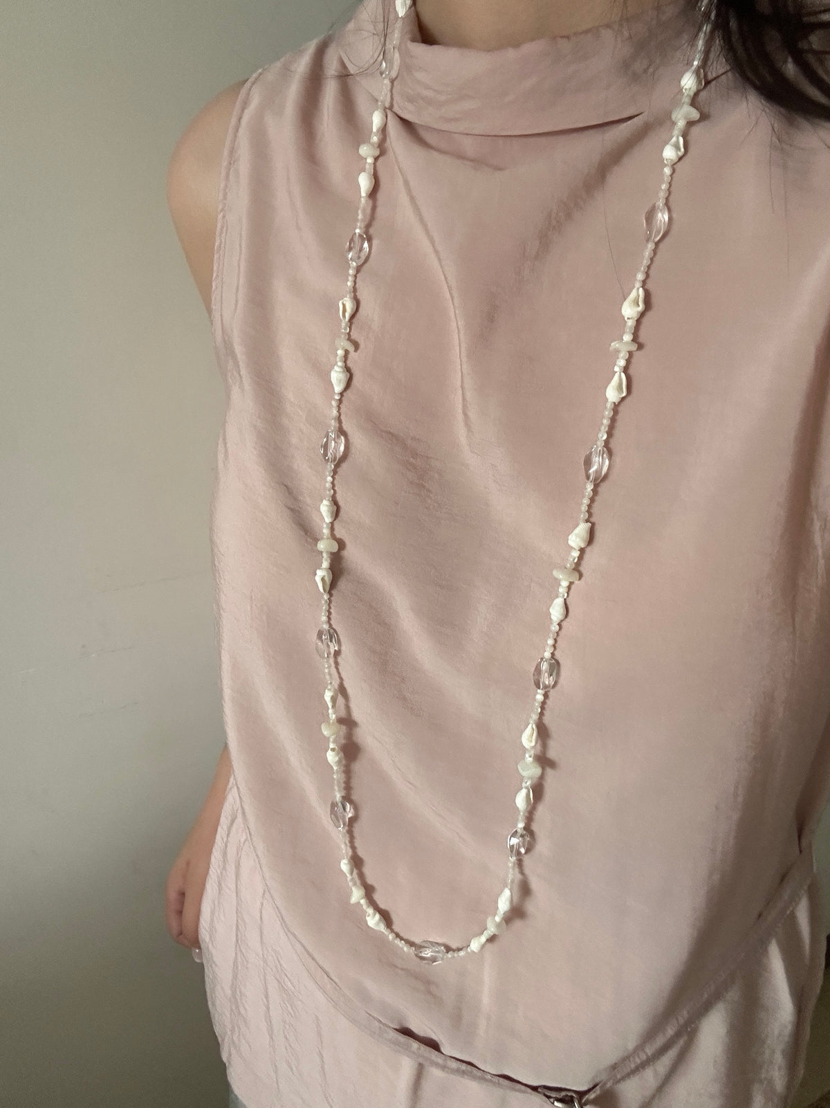Seashell Beaded Necklace - SH5128BC