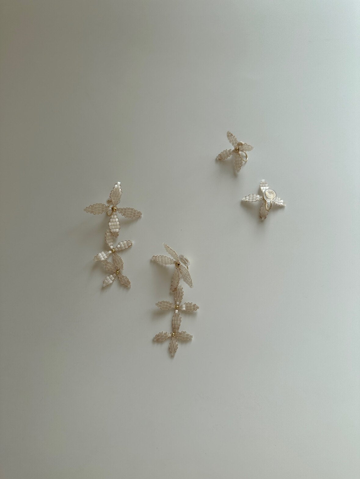 Woven Flower Earrings - SH5113XO