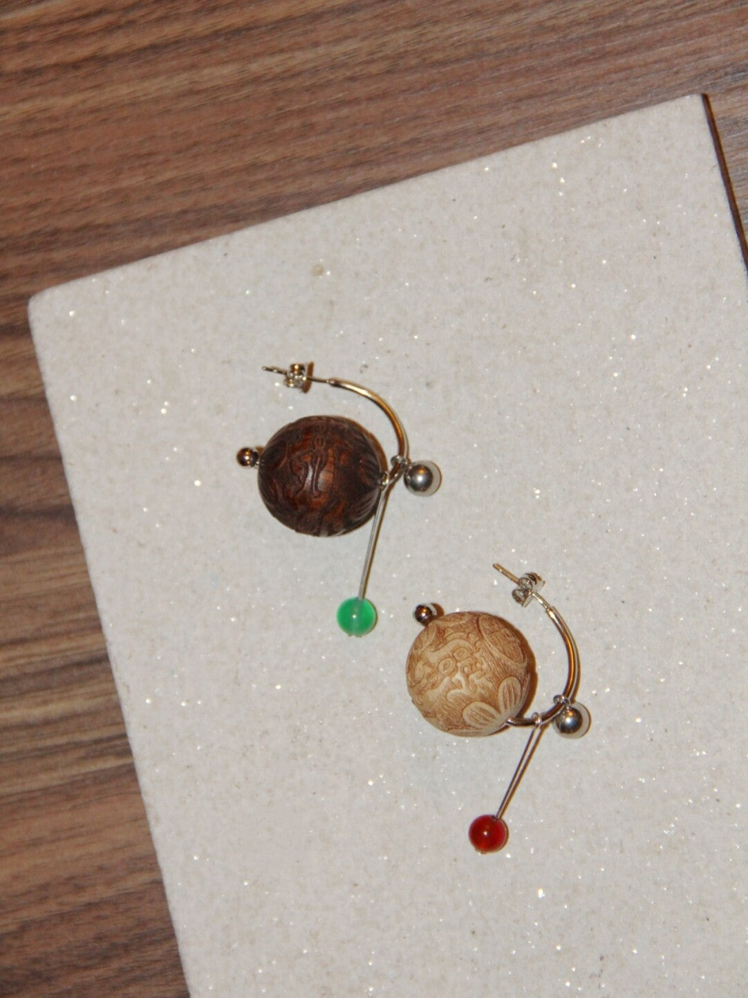 Geometric Sphere Earrings