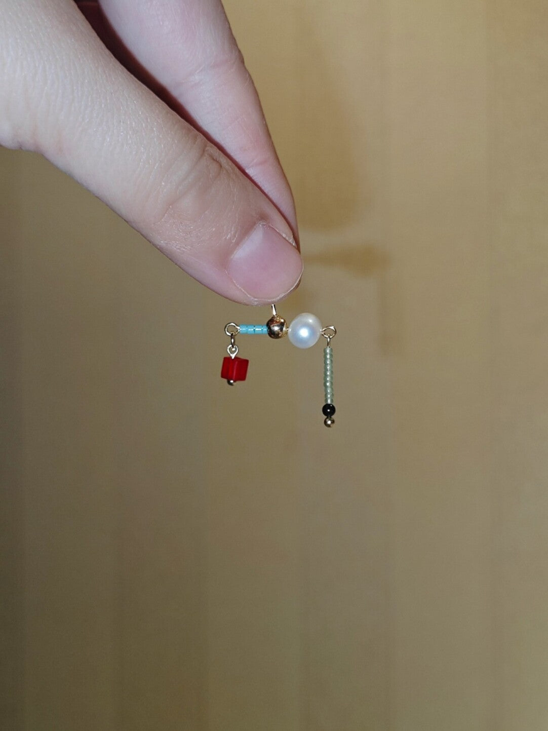 Mini Fun Beaded Earrings