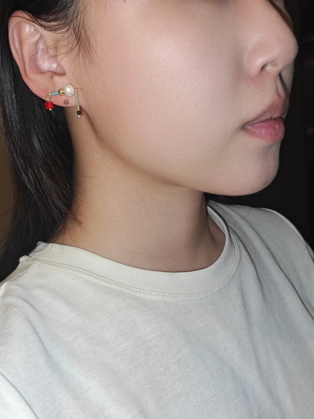 Mini Fun Beaded Earrings