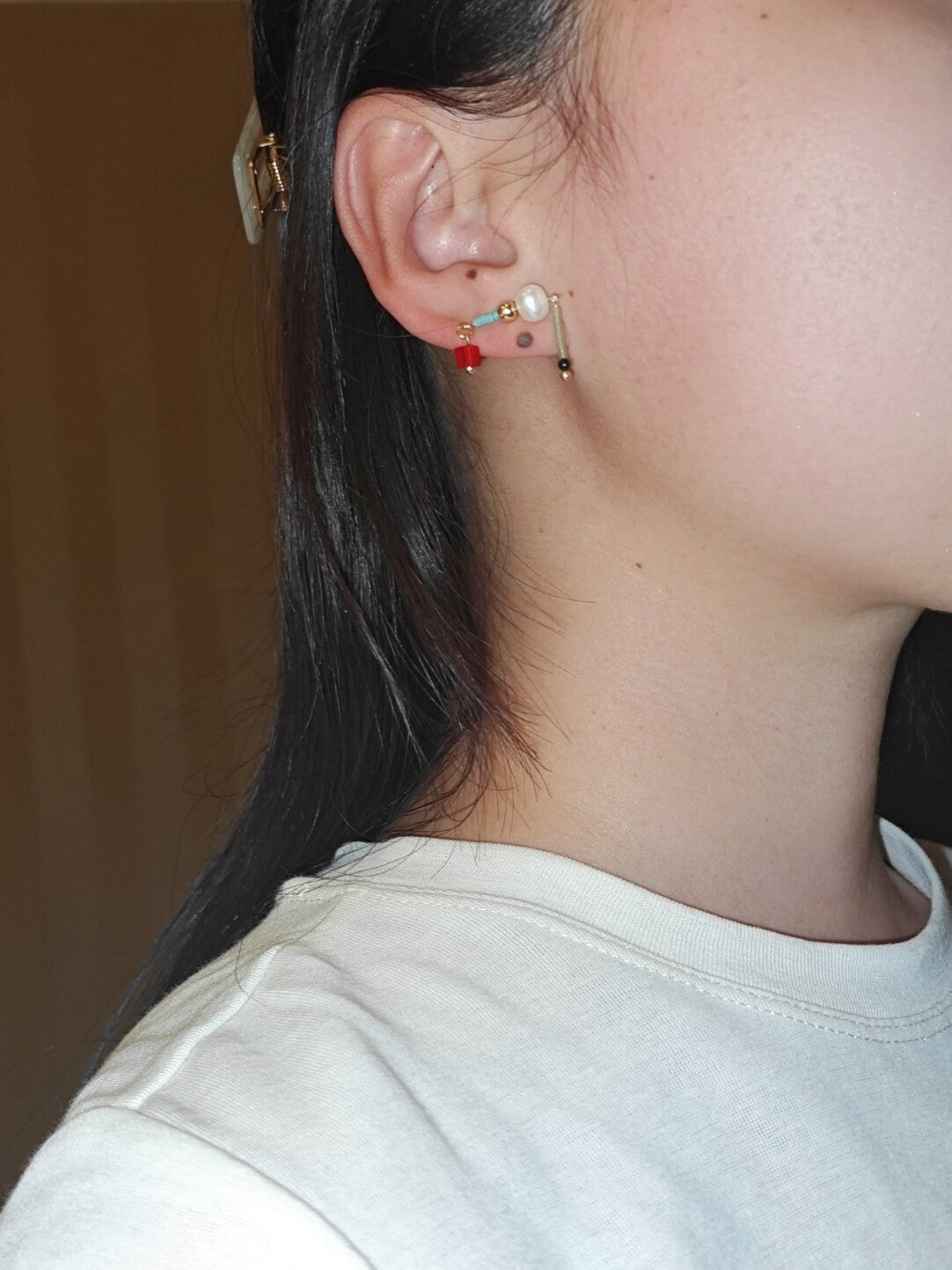 Mini Fun Beaded Earrings