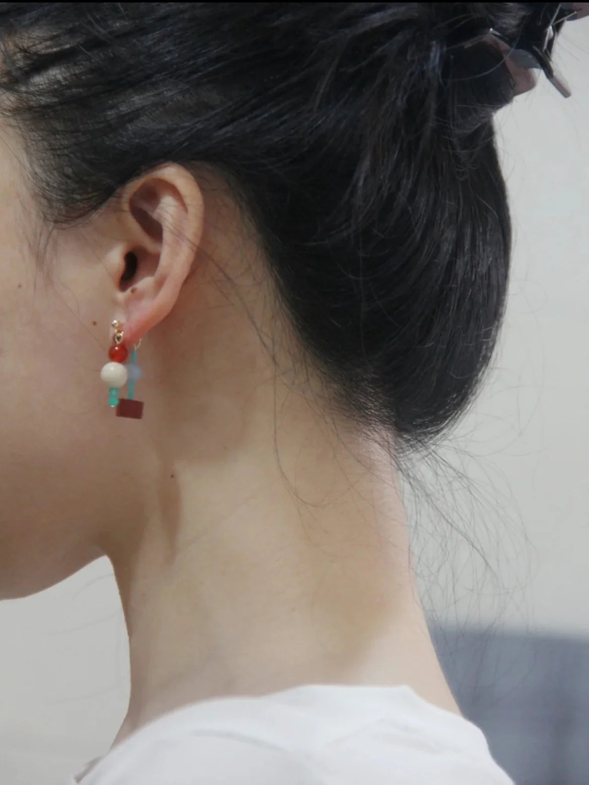 Boho Confetti Beaded Earrings