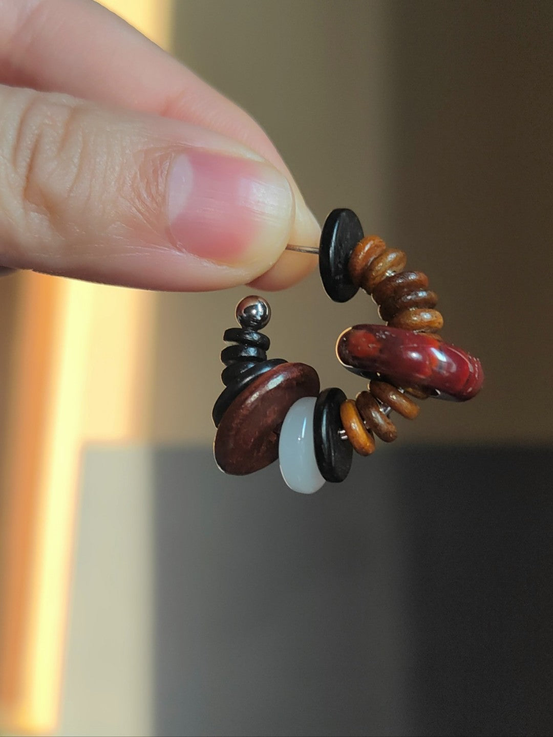 Earth Element Hoop Earrings